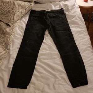 Madewell skinny skinny crop jeans